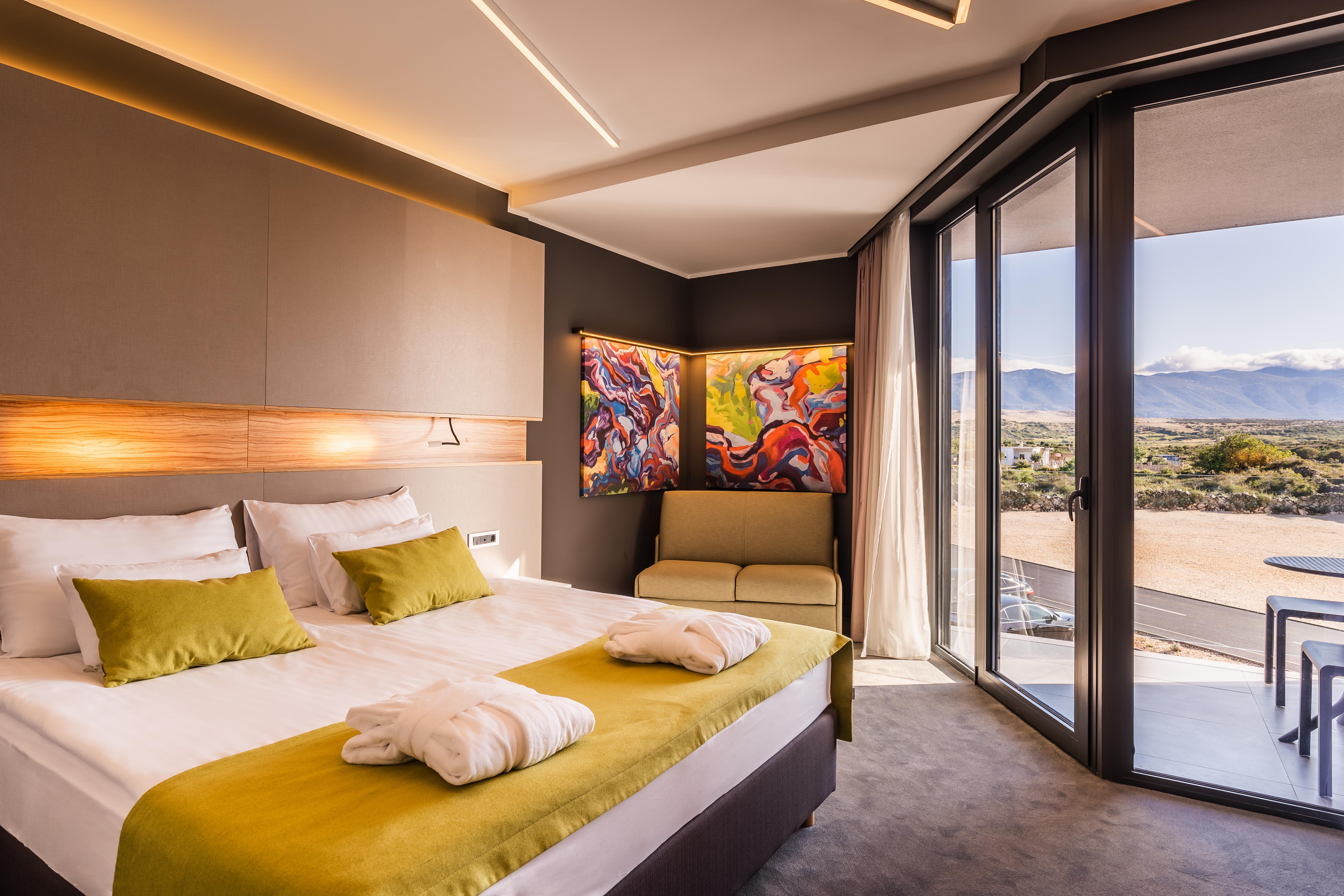 Hotel Olea Novalja Buitenkant foto